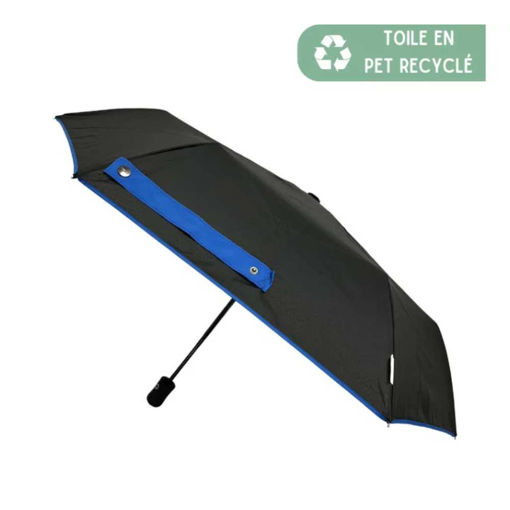 Picture of AUTOMATIC UMBRELLA WITH DENIM BLUE TRIM